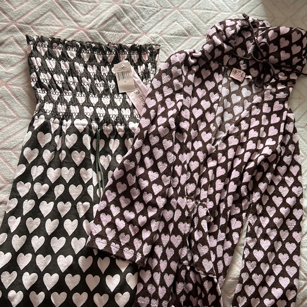 Juicy beach coverup set